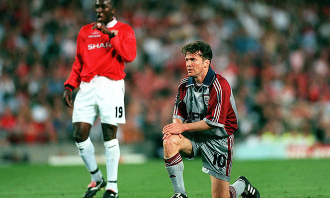 Lothar Matthäus contro il Manchester United